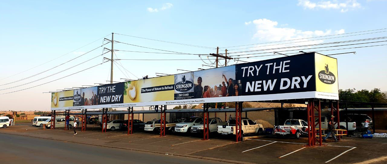 PVC on Steel Frame printed by Ad Value Print in Cape Town
